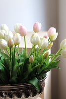 Silverio, kompozycja wiosenna z tulipanami, wym.40x50cm