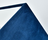 Abażur Blue Simple a30/18h18 prostokąt plusz, wym.30x18x18cm