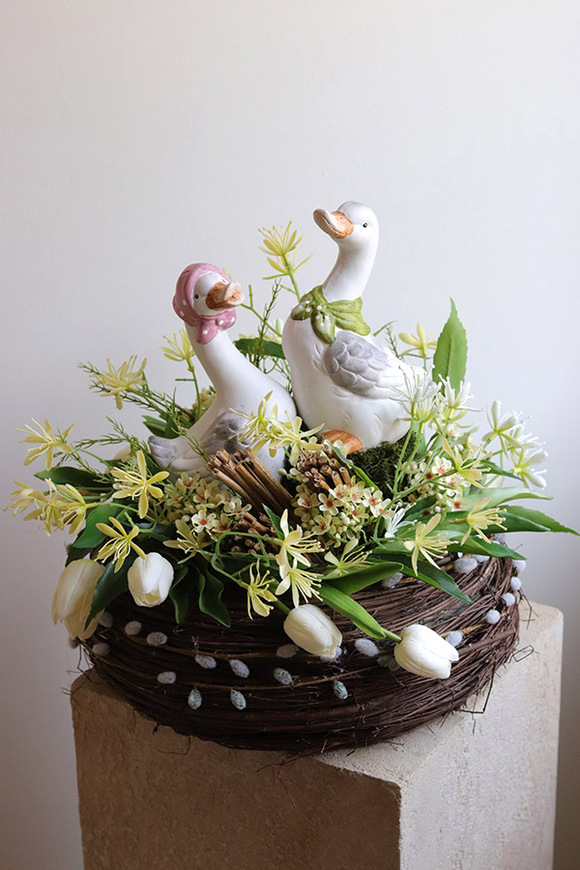 Kaczy Puch 2, stroik wielkanocny z kaczuszkami