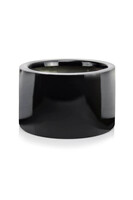 Fiberglass donica walec Black