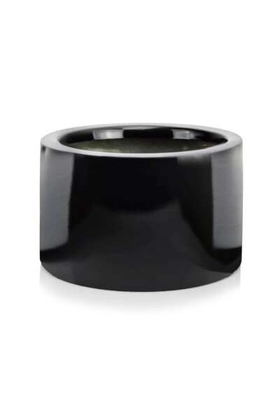 Fiberglass donica walec Black