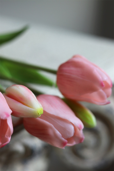 bukiet tulipanów silikonowych