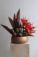 Strelicja Paradiso, nowoczesna dekoracja w misie