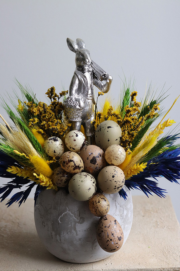 Greysa Bunny, stroik wielkanocny z zajączkiem