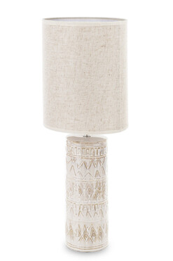 Ermelo, ceramiczna lampa stołowa, wys.53cm