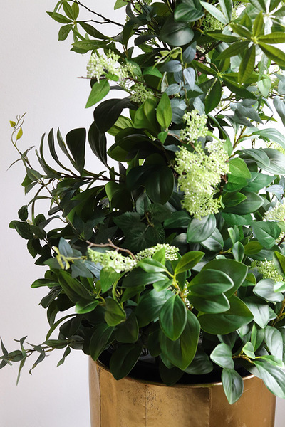 New Green Złota Bajka, drzewko sztuczne kolumnowe w donicy