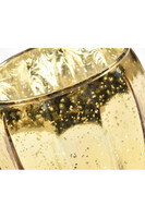 Barok Old 2B lampion złoty szklany