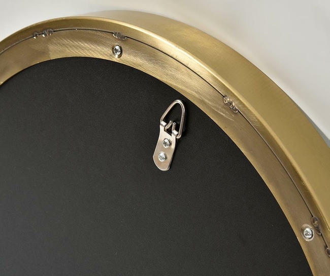 Modern 3, postarzane lustro okrągłe