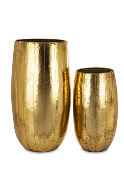 komplet 2 - óch metalowych osłonek, Goldeneo, G, wym.81/60cm