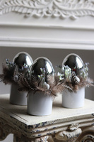 stroik wielkanocny, Kruszyna 2 Srebrne Jajko