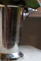 Gwiazda Betlejemska Deluxe Silver, wysokiej jakości sztuczna roślina