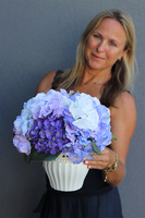 bajeczna kompozycja z niebieskich hortensji, Kleonisa 2