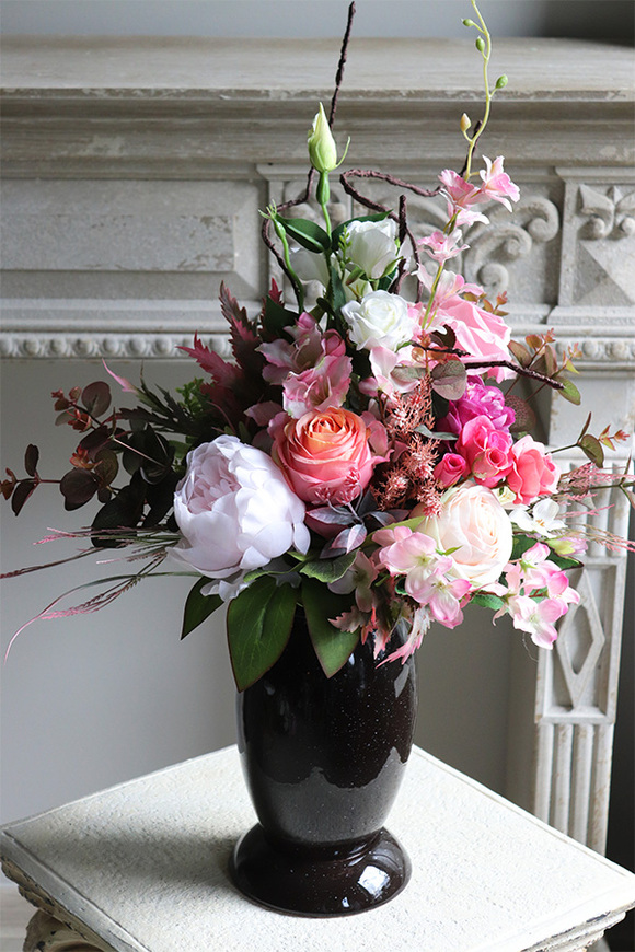 Gefria, bukiet nagrobny we wkładzie, wys.55cm