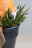 Easter Egg Orange, stroik wielkanocny z jajem