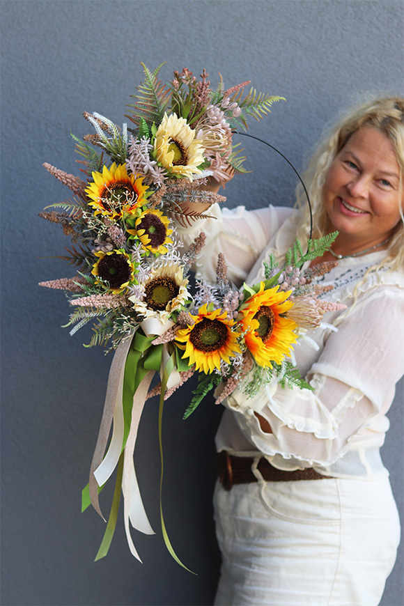 Subtelle Zielona Linia, wianek na obręczy