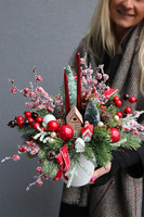 Moko Christmas Small, stroik świąteczny