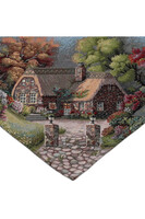 Cottage, obrus gobelinowy serweta