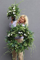 Zielona Magia, bukiet nagrobny we wkładzie