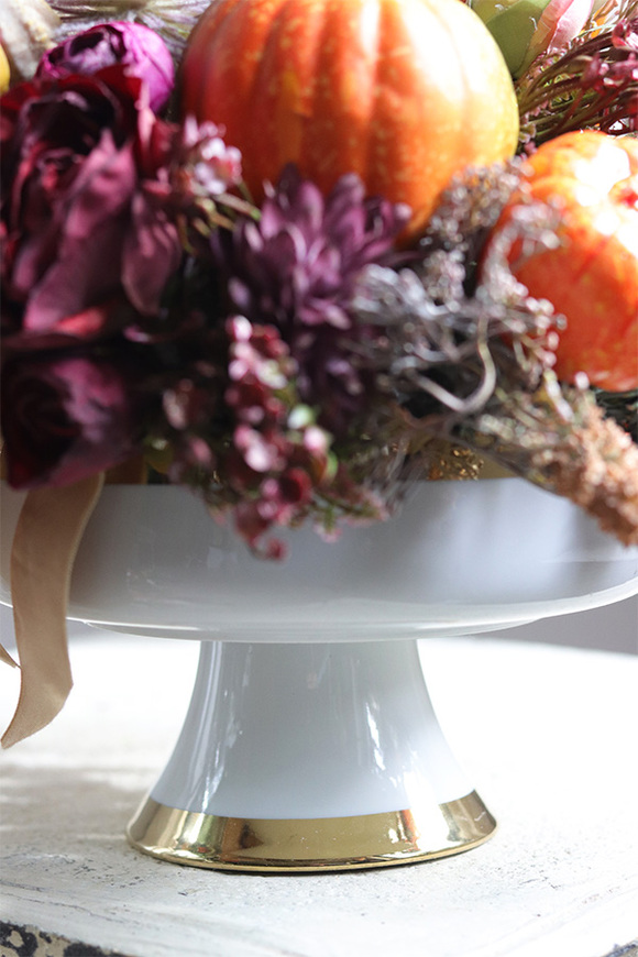 Kreona Autumn, jesienna kompozycja na paterze