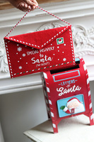Letters to Santa, zawieszka koperta na list do Świętego Mikołaja