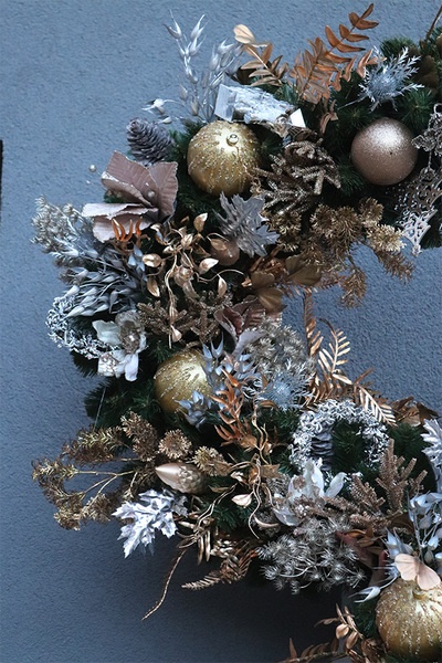 Gwiazdka we Francji 2, świąteczna girlanda na kominek, dł.300cm