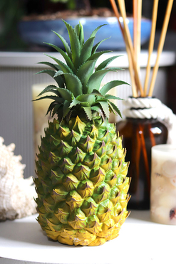 OD RĘKI Ananas, realistyczna figurka gumowa, wym.27x11cm