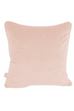 poszewka dekoracyjna Welwetowa Jasny Róż, wym.45x45cm