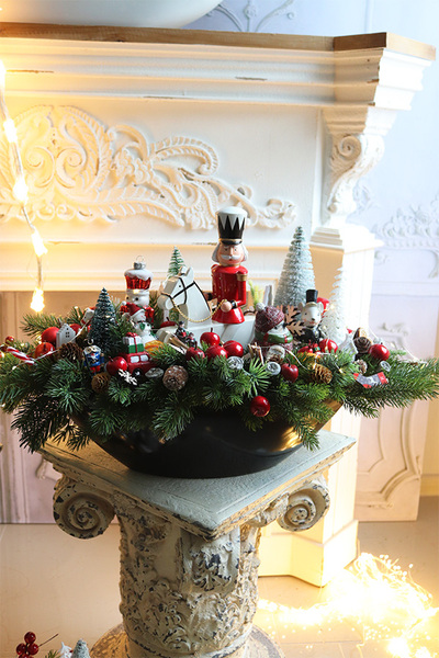 Christmas Estate Laos 2, stroik świąteczny LED, wym.40x83cm