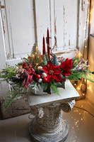 Gwiazda Betlejemska, stroik świąteczny LED