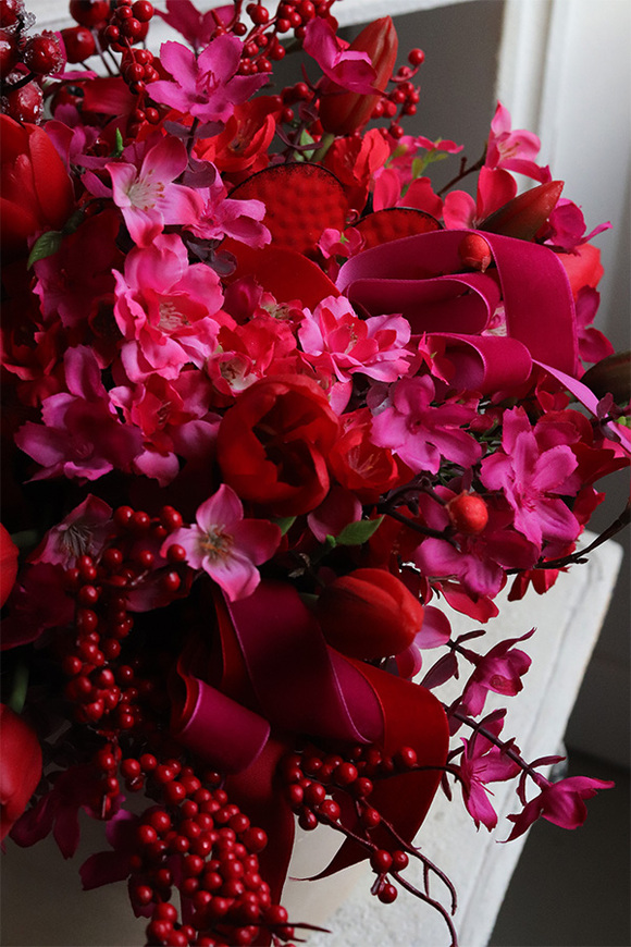 box kwiatowy Walentynki