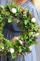 Elswood Greeneria 2, zielony wianek na drzwi