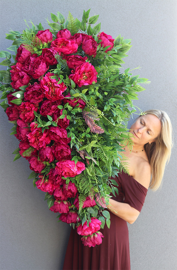 Luiza Deluxe, komplet dekoracji nagrobnych