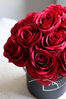 Walentynki, różany flowerbox na walentynki