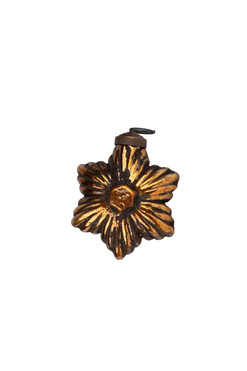 Bosco Golden Eve 11B, złota bombka gwiazdka, śr.7cm, kpl.8szt