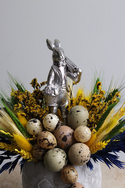 Greysa Bunny, stroik wielkanocny z zajączkiem