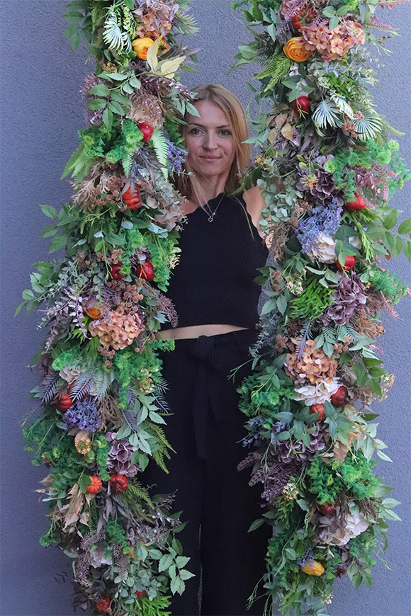 Premium Autumn, barwna girlanda jesienna, dł.1m