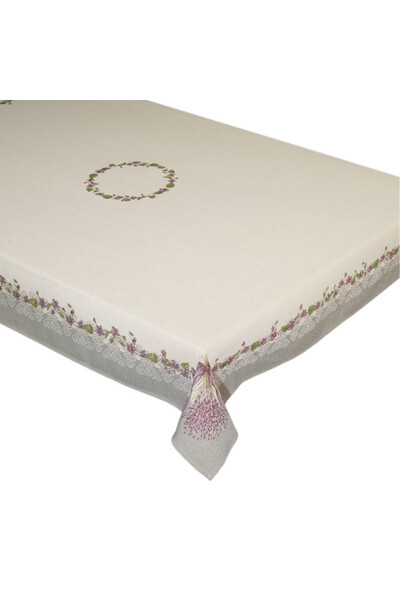 Lawenda, obrus gobelinowy