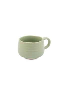 Jamie Oliver, kamionkowy kubek, zielony, poj.375ml 