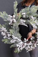 Zaspa Śnieżna, zimowy zielony wianek