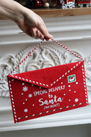 Letters to Santa, zawieszka koperta na list do Świętego Mikołaja