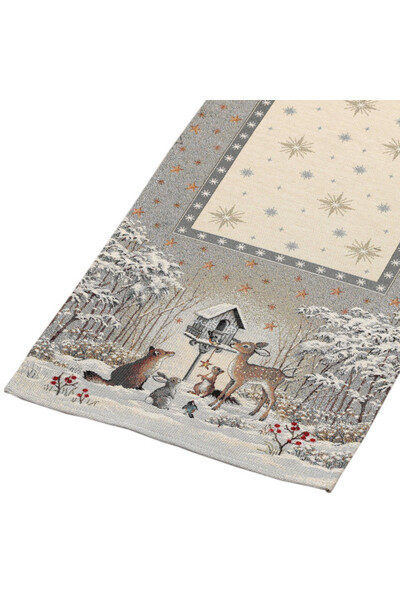 Przy Paśniku, świąteczny bieżnik gobelinowy