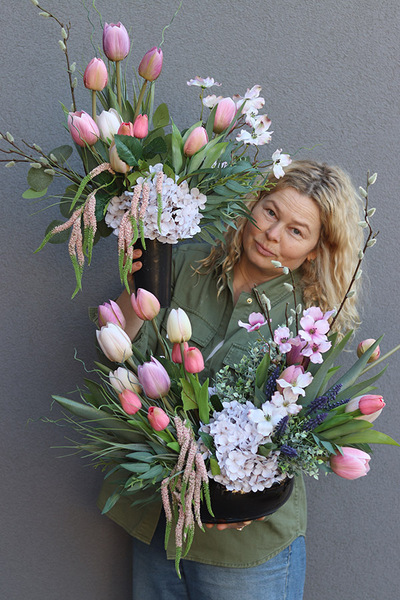 Tulippo Pink, wiosenny bukiet do wazonu