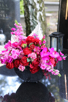 kompozycja nagrobna, Boho Pink