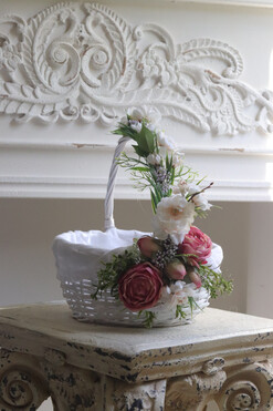 Trullana, dekorowany koszyczek wielkanocny, wys.31cm