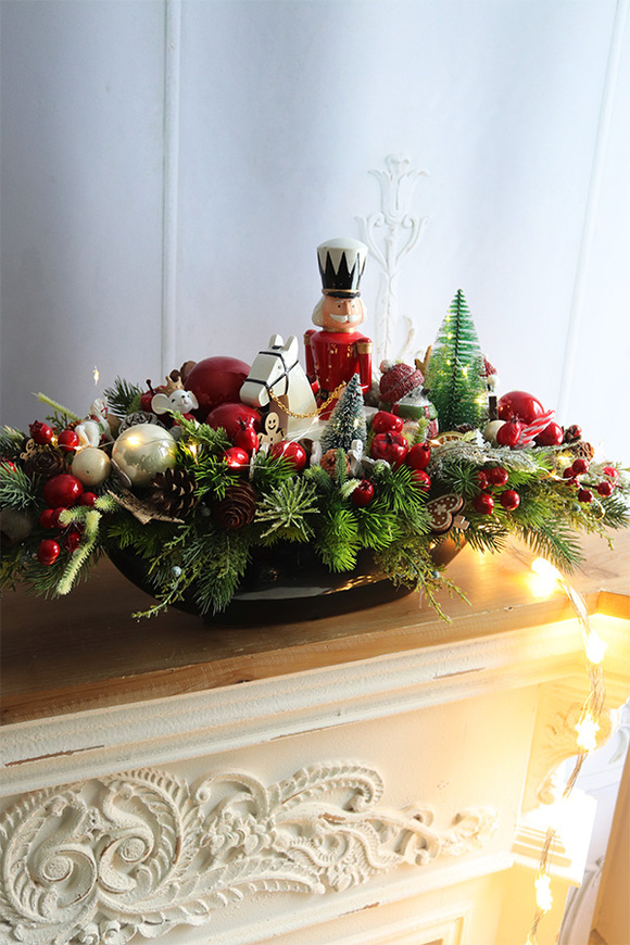 Christmas Estate Laos 2, stroik świąteczny LED, wym.40x83cm