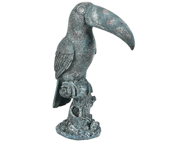 Azzurro Old Dekoracja Tukan, wym.20.5x11x29.5cm