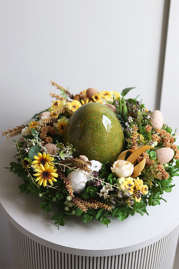 Green Egg, stroik wielkanocny z jajem