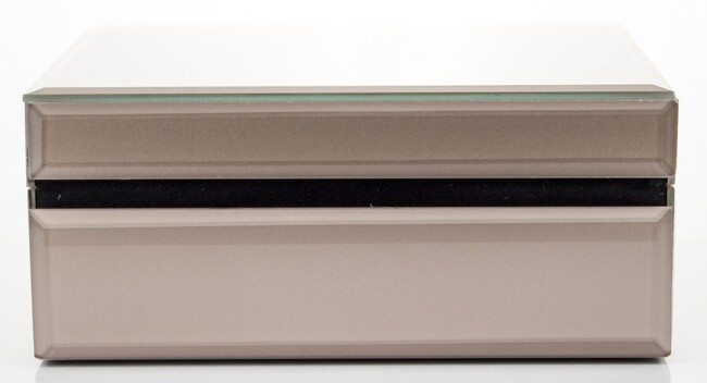 Gossamer A, szklane puzderko szkatułka na drobiazgi, wym.8.5x19x15cm