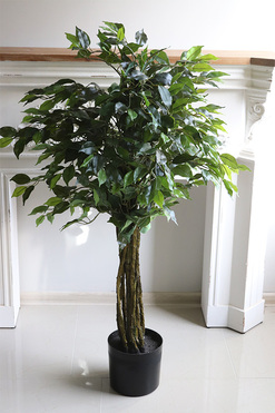 Fikus Benjamin E, sztuczna roślina w doniczce, wys.130cm