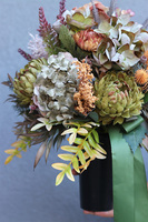 Zielona Przystań, bukiet nagrobny we wkładzie